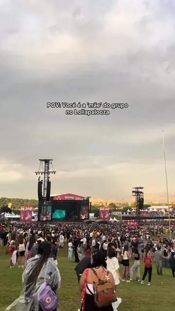 Mãe do grupo fica fácil com o Bump 😮‍💨 #lolla #lollapalooza #saopaulo #bumpapp 