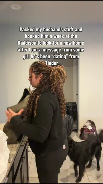 At least I got him a nice room #husbandaffair #tinder #husbandwife #cheaters 